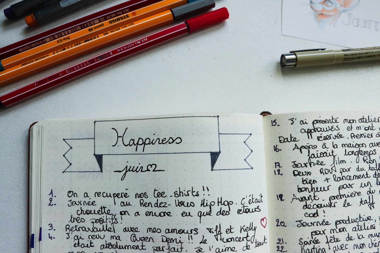 Passez au « bullet journaling », pour mieux exploiter vos notes