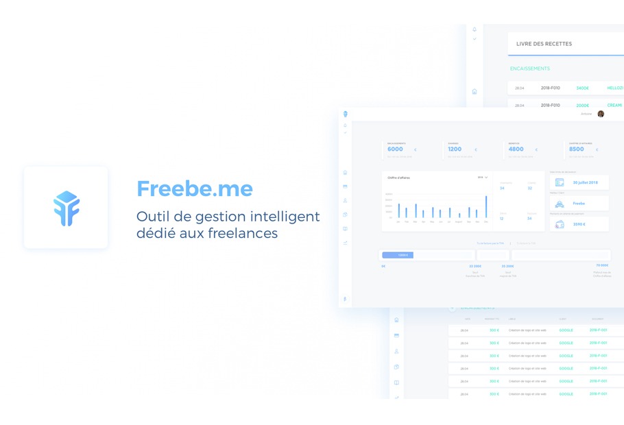Freebe, le logiciel de gestion adapté aux freelances